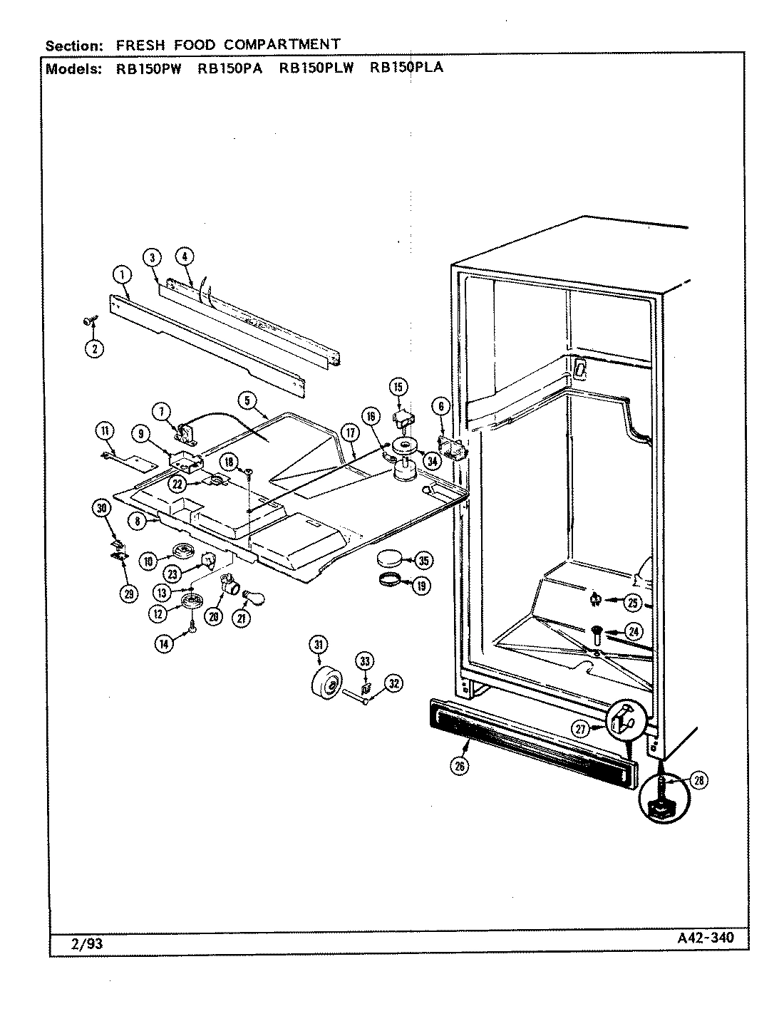03 - FRESH FOOD COMPARTMENT