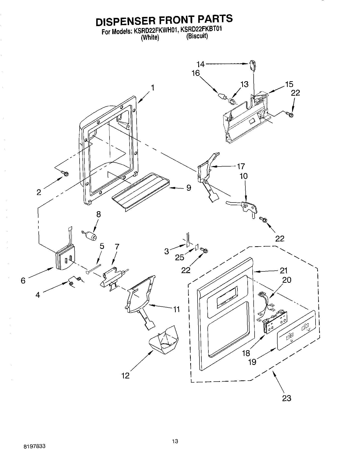08 - DISPENSER FRONT
