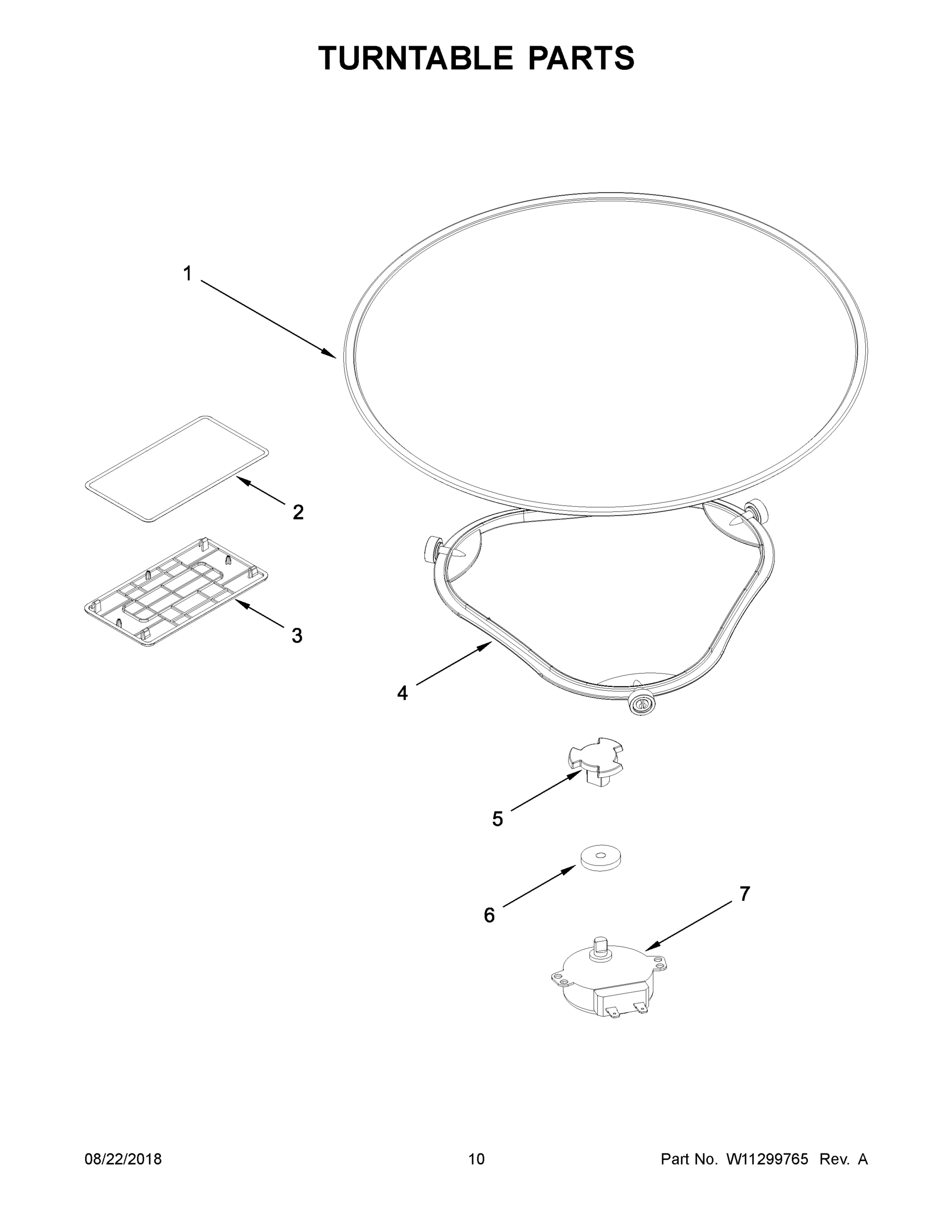 06 - TURNTABLE PARTS