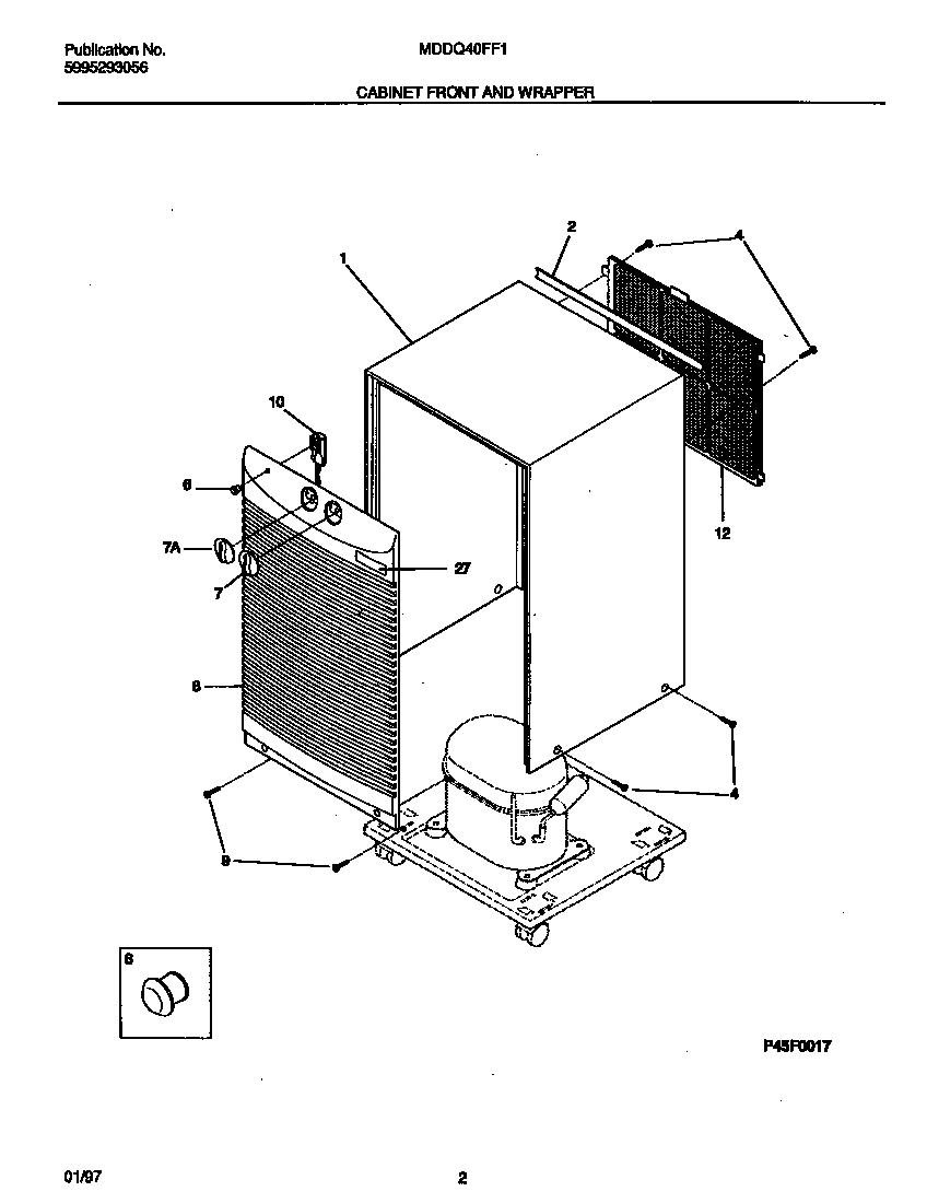 02 - CABINET FRONT AND WRAPPER