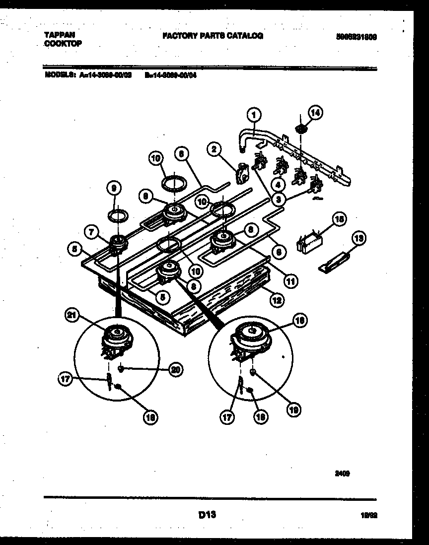 03 - BURNER, MANIFOLD AND GAS CONTROL