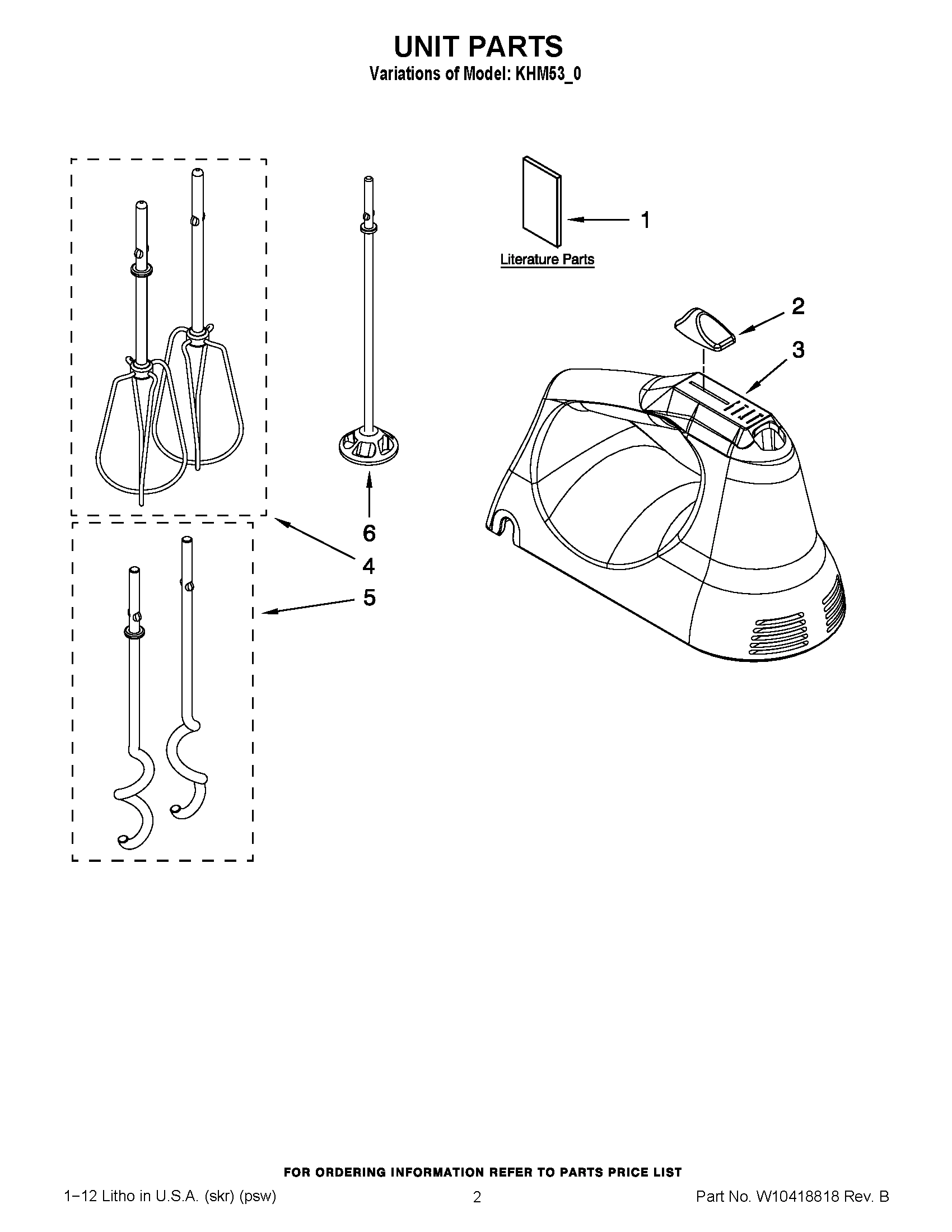 01 - UNIT PARTS