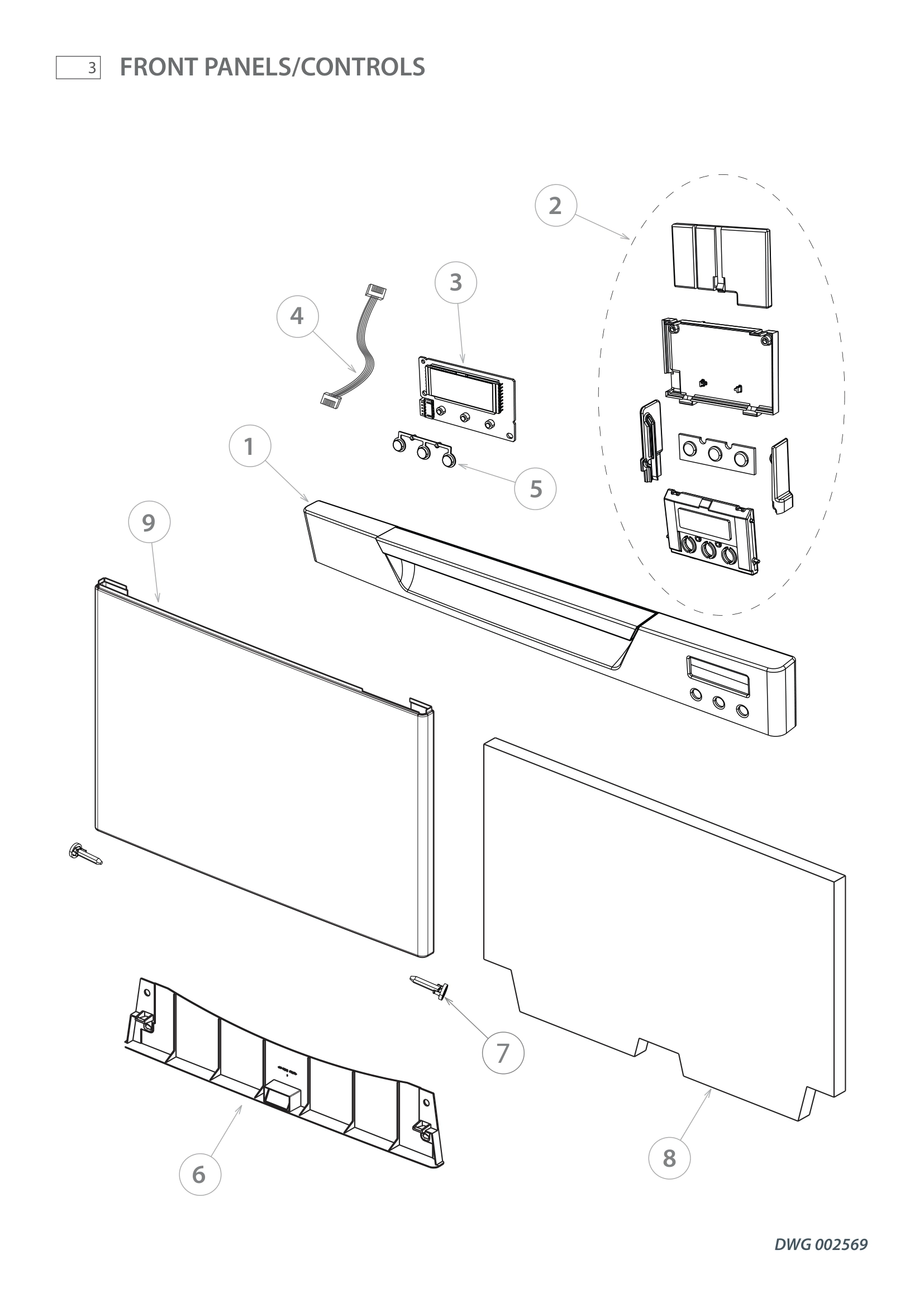 FRONT PANELS/CONTROLS