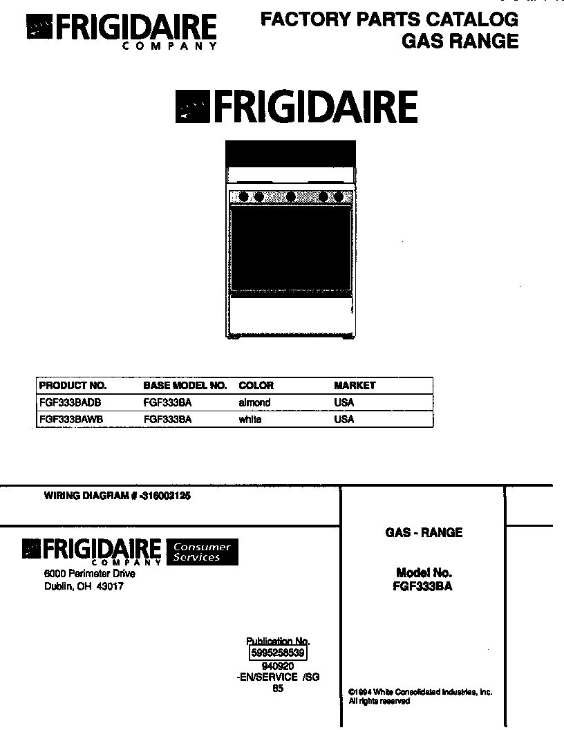 01 - GAS RANGE