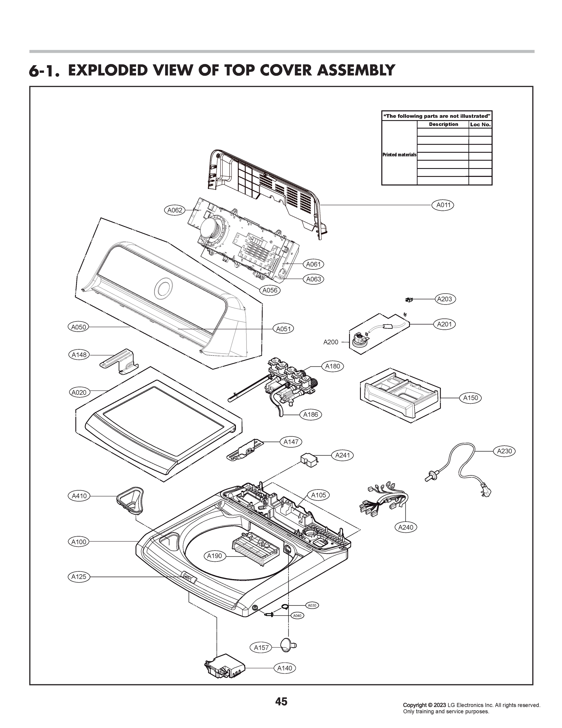 TOP COVER ASSEMBLY