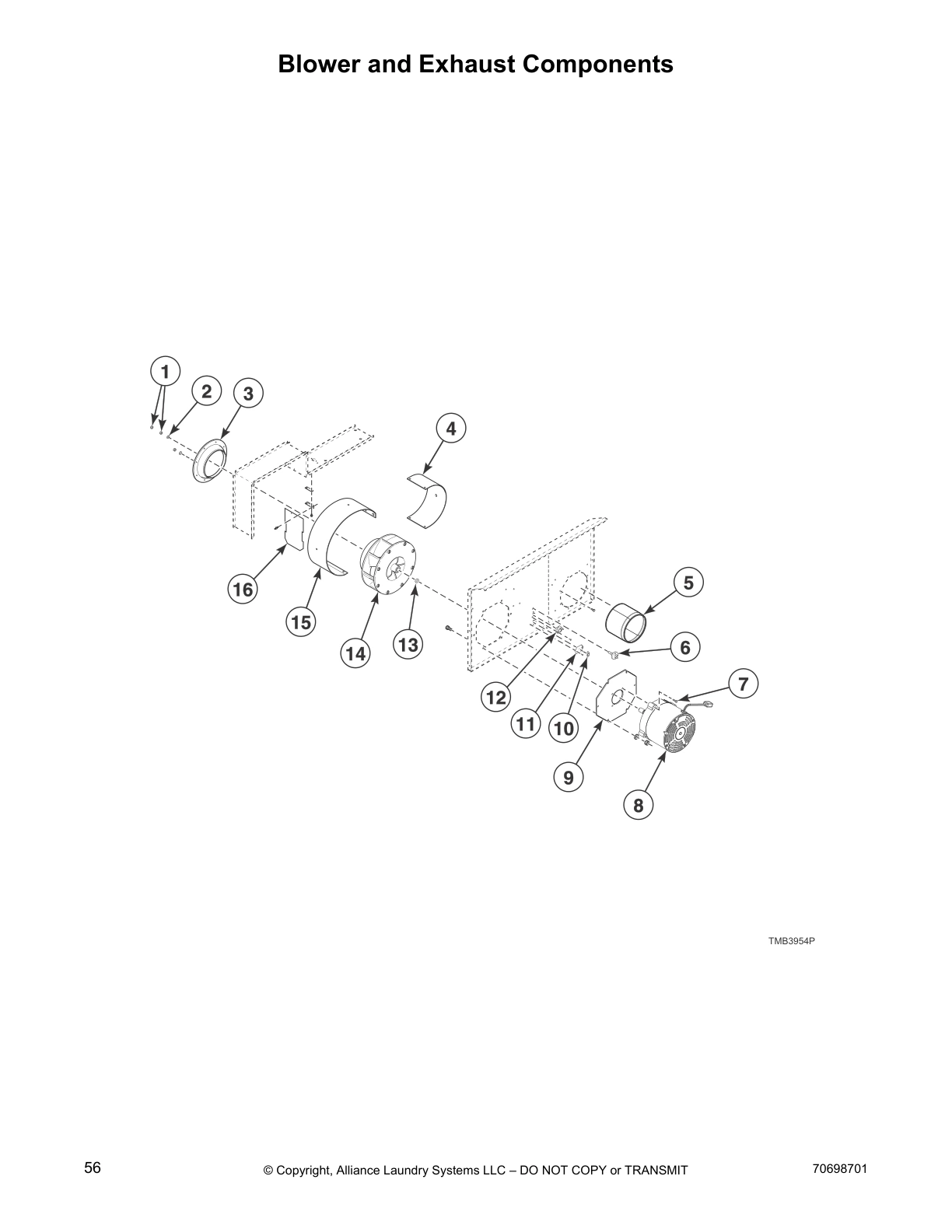 Blower and Exhaust Components