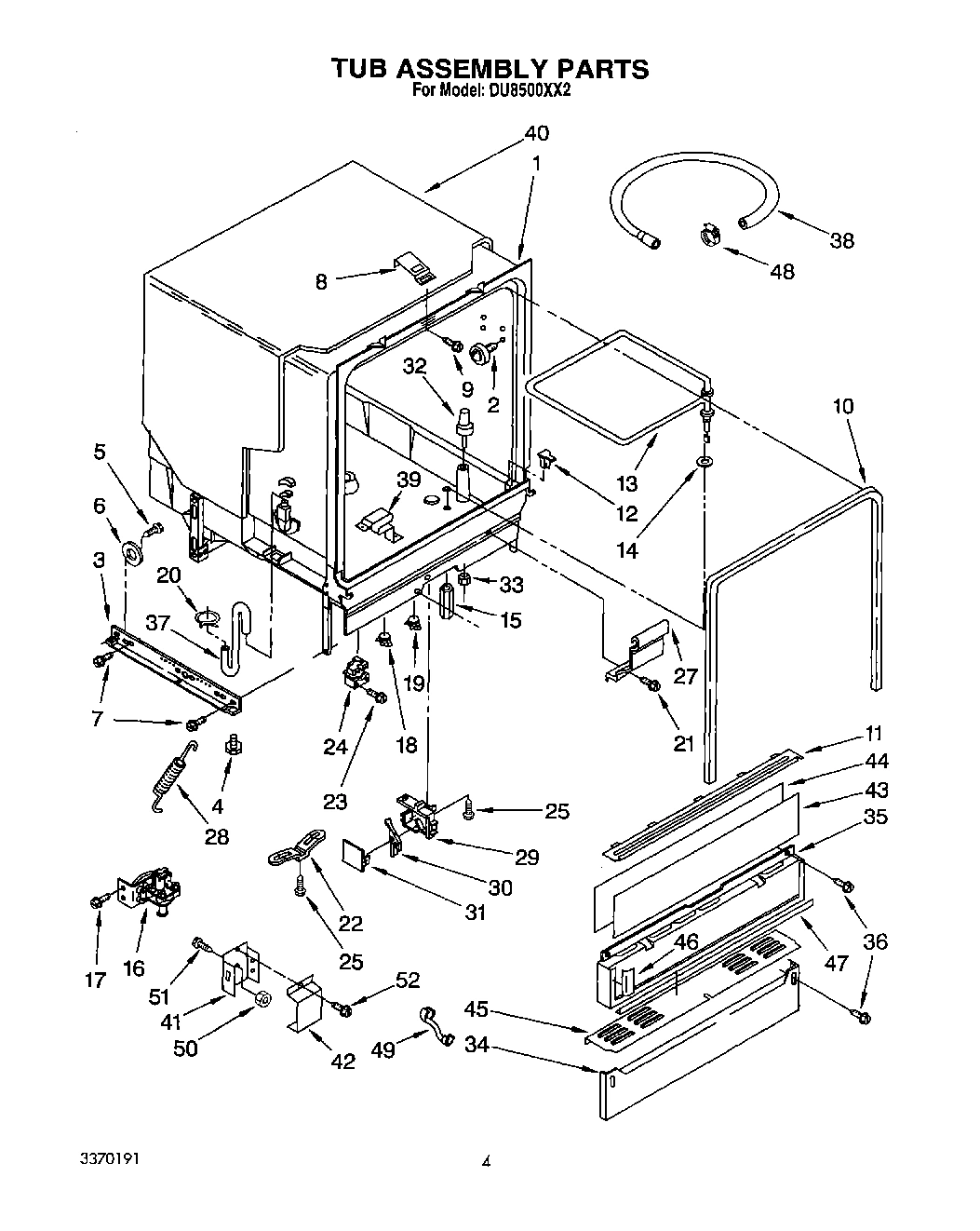 04 - TUB ASSEMBLY