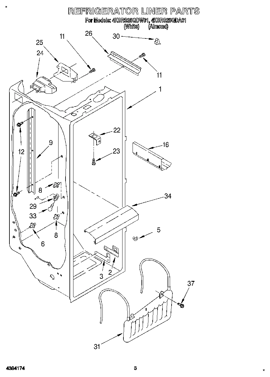 02 - REFRIGERATOR LINER