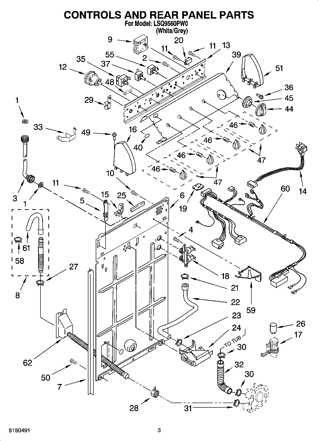02 - CONTROLS AND REAR PANEL PARTS