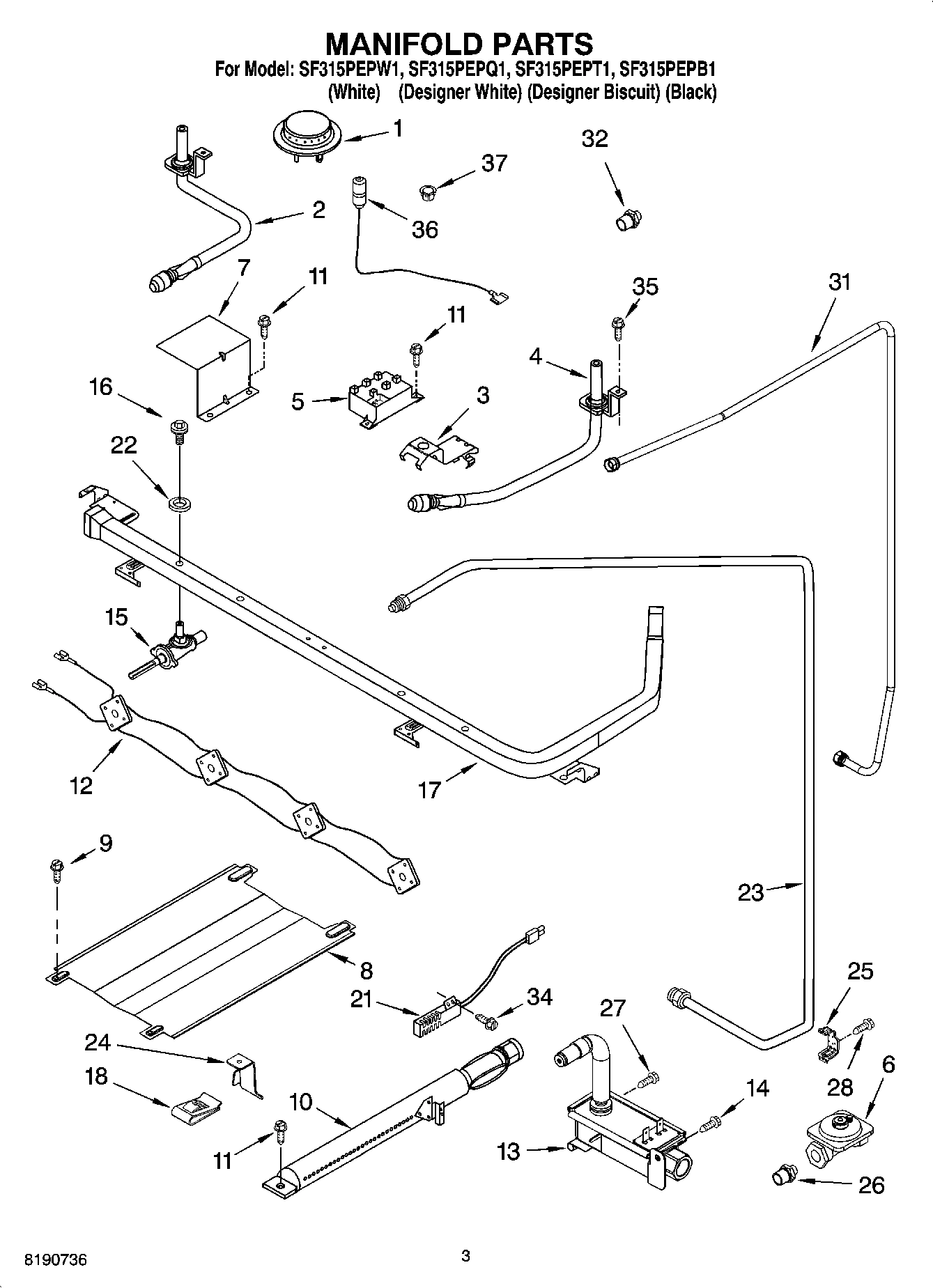 03 - MANIFOLD PARTS