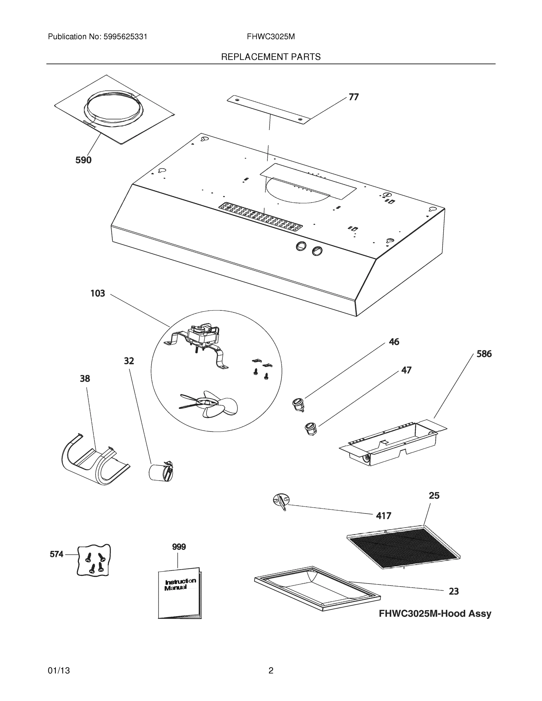 03 - RECOMMENDED SPARE PARTS