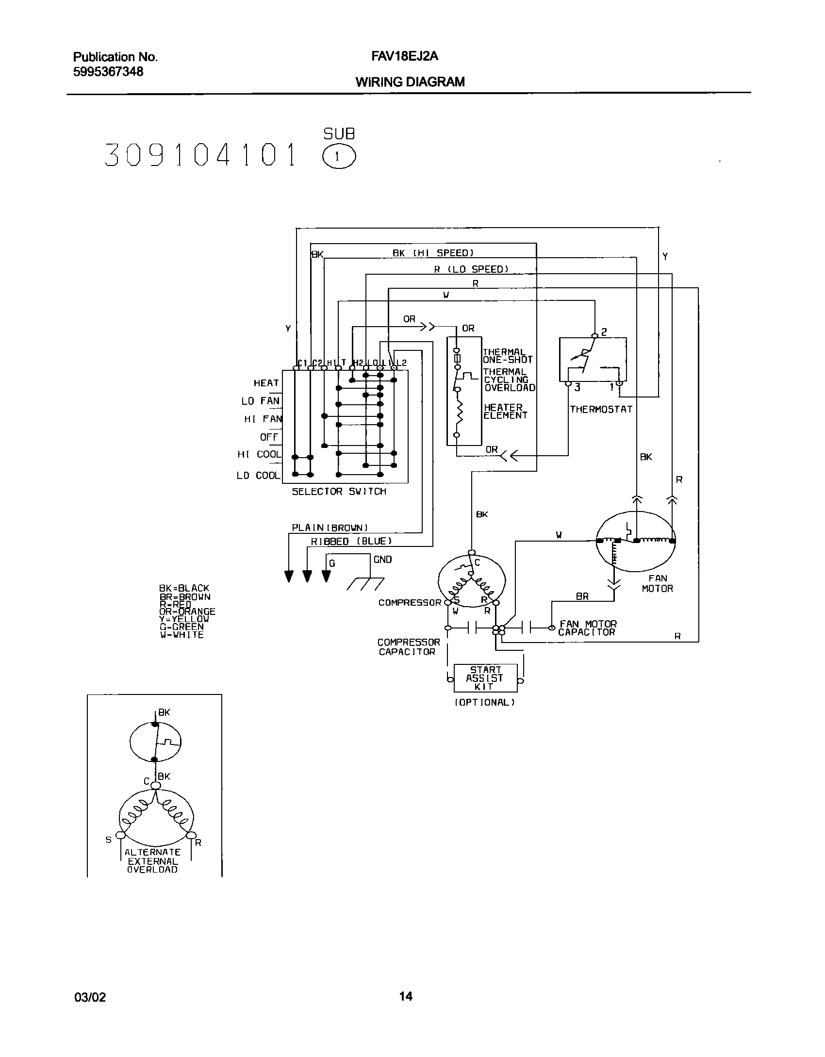 14 - WIRING DIAGRAM