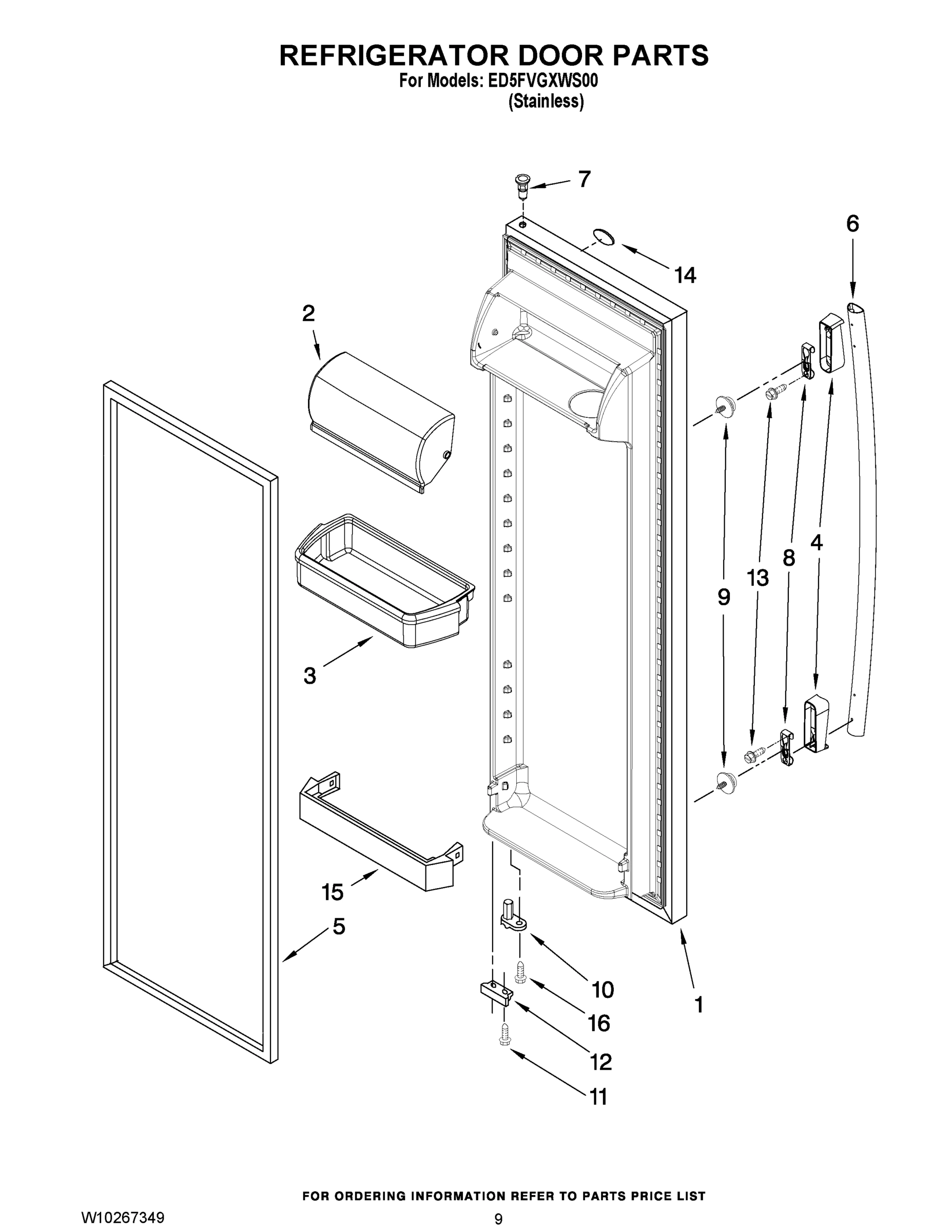 06 - REFRIGERATOR DOOR PARTS