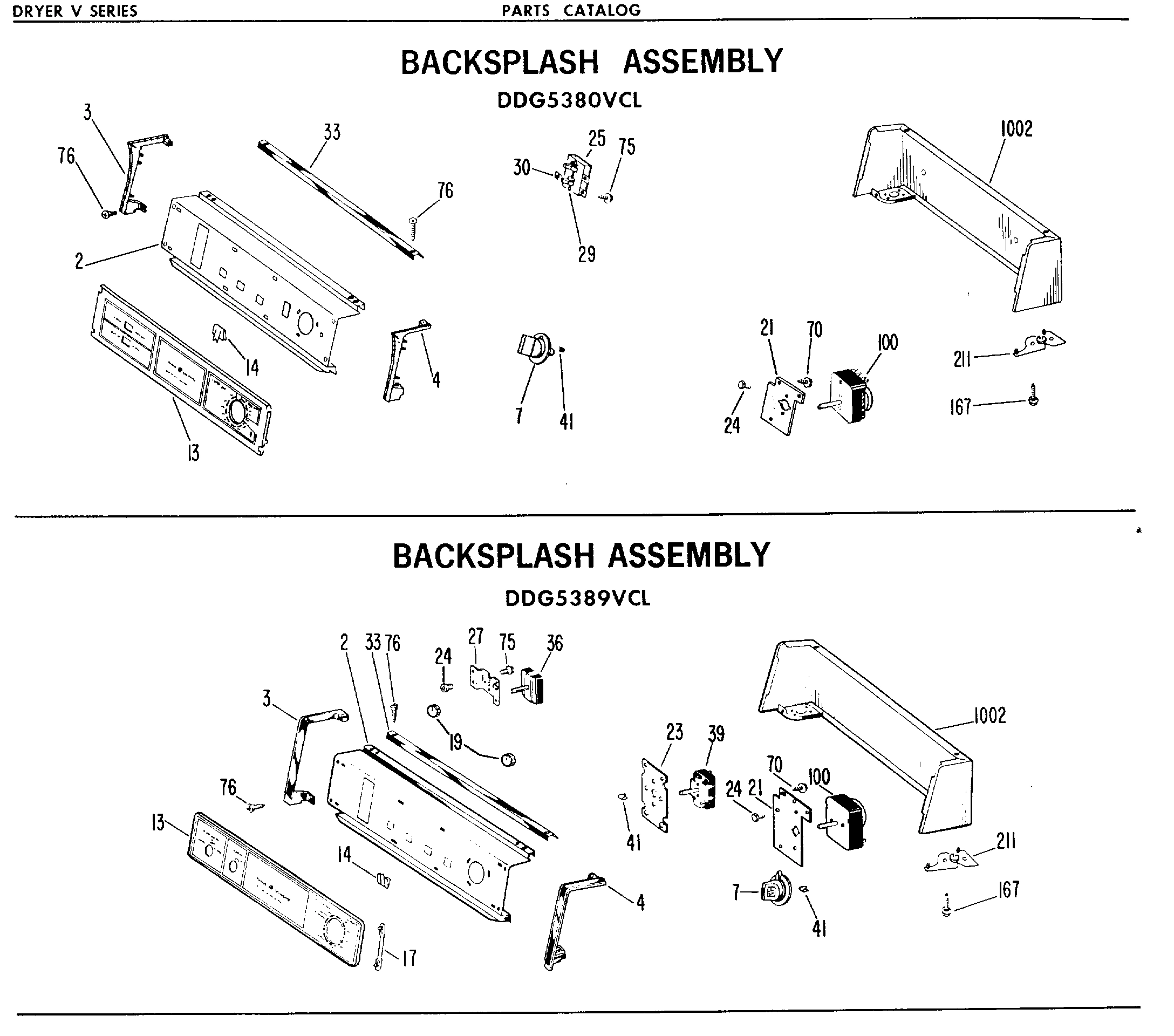 BACKSPLASH ASSEMBLY