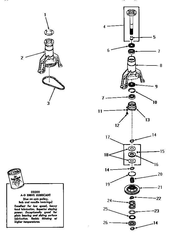 17 - MAIN BEARING ASSY