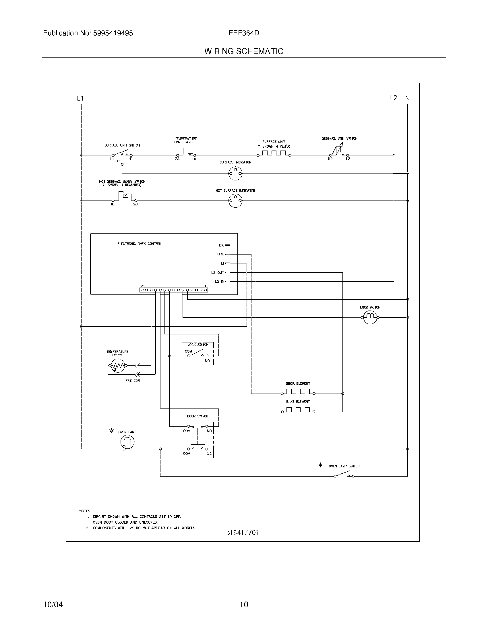 10 - WIRING SCHEMATIC