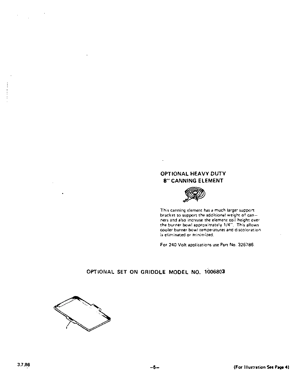 05 - CANNING ELEMENT , GRIDDLE