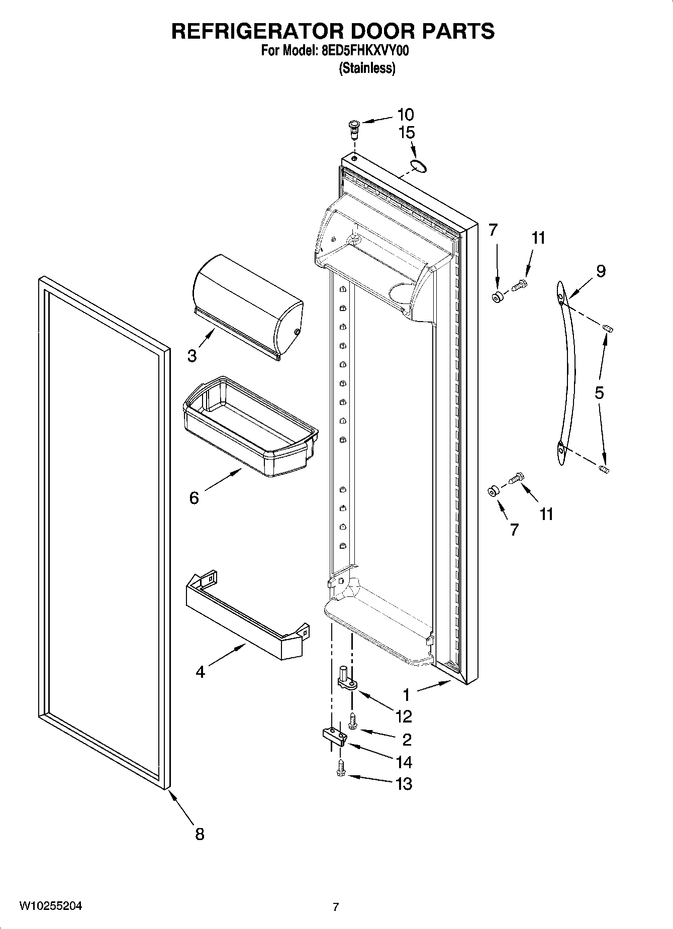 06 - REFRIGERATOR DOOR PARTS