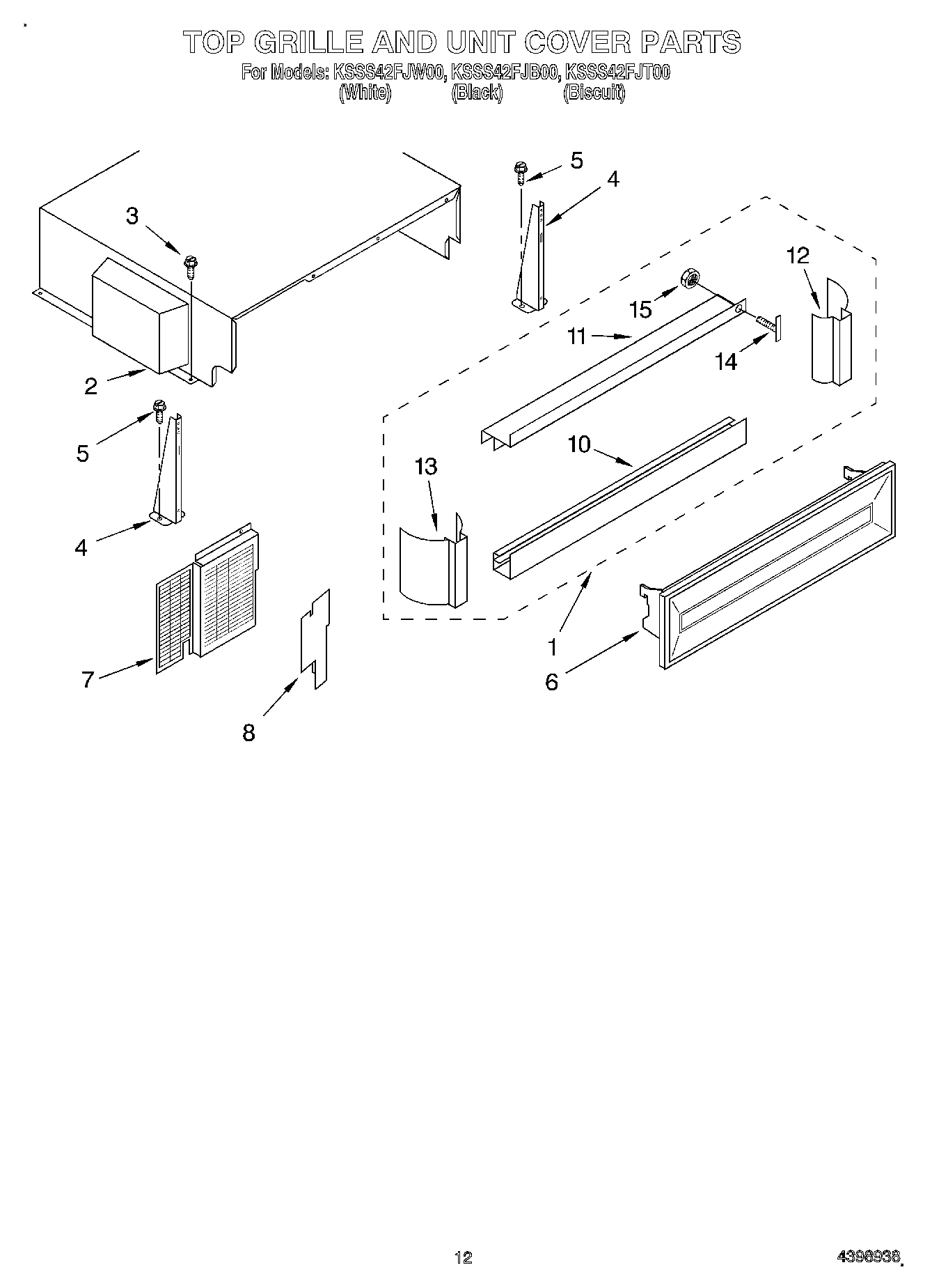 09 - TOP GRILLE AND UNIT COVER