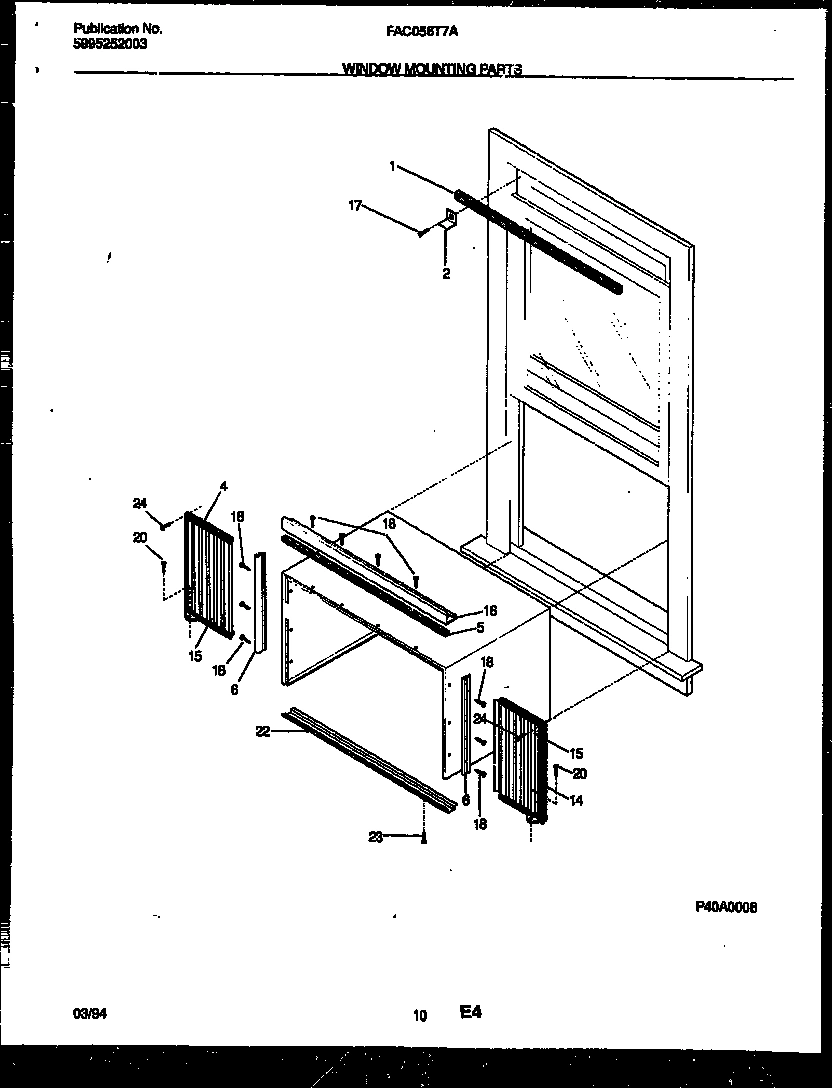 06 - WINDOW MOUNTING PARTS