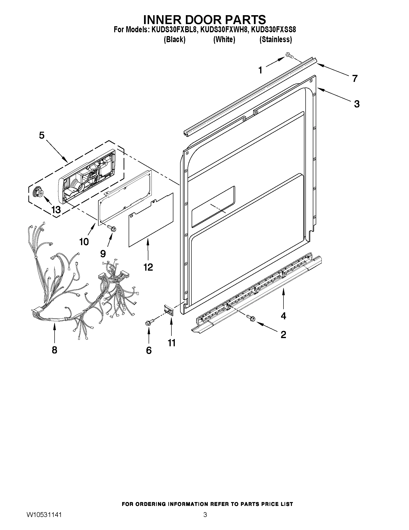 03 - INNER DOOR PARTS