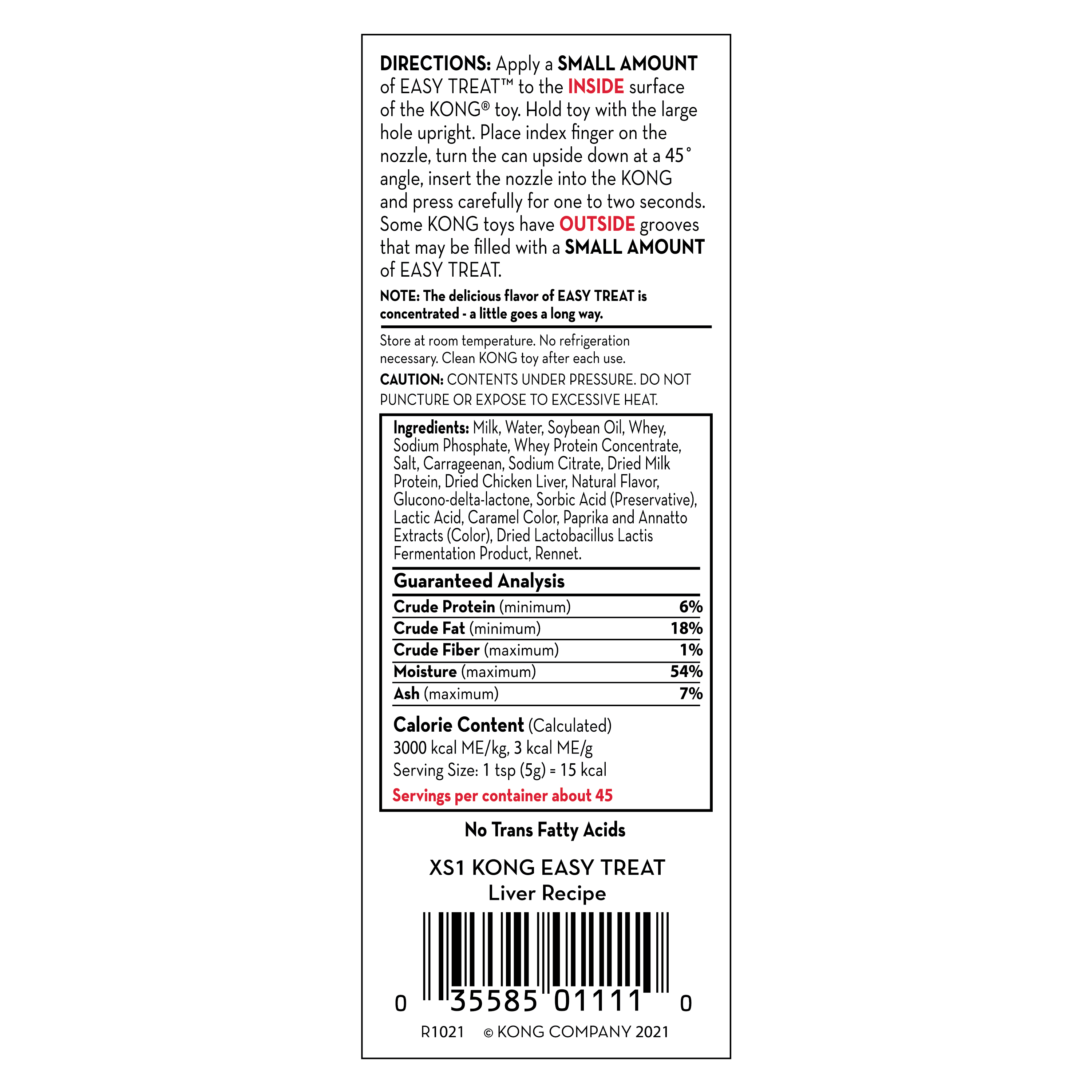 Easy Treat Liver (Australia Only) educational1 product image