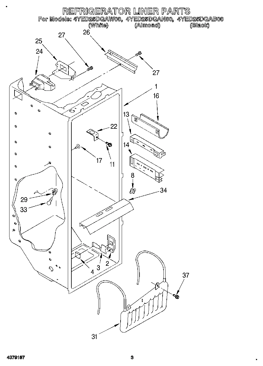 02 - REFRIGERATOR LINER