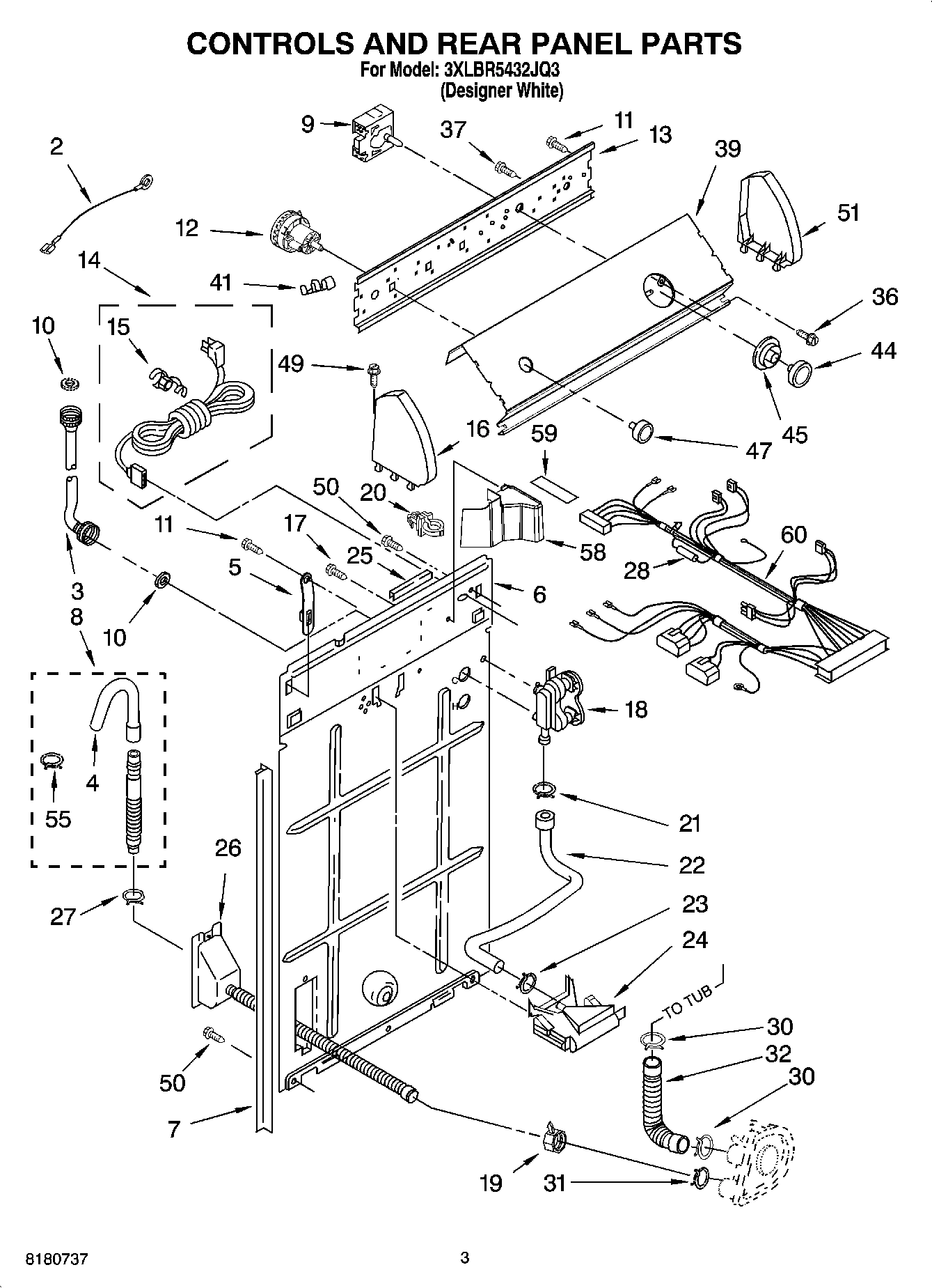 02 - CONTROLS AND REAR PANEL PARTS