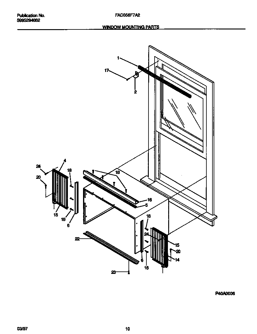 06 - WINDOW MOUNTING PARTS