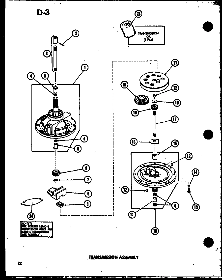14 - TRANSMISSION ASSY