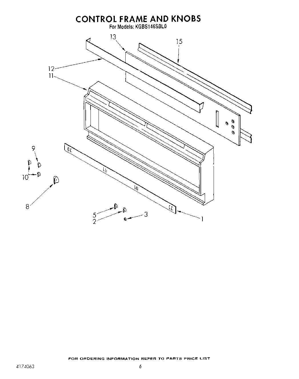 05 - CONTROL FRAME AND KNOBS