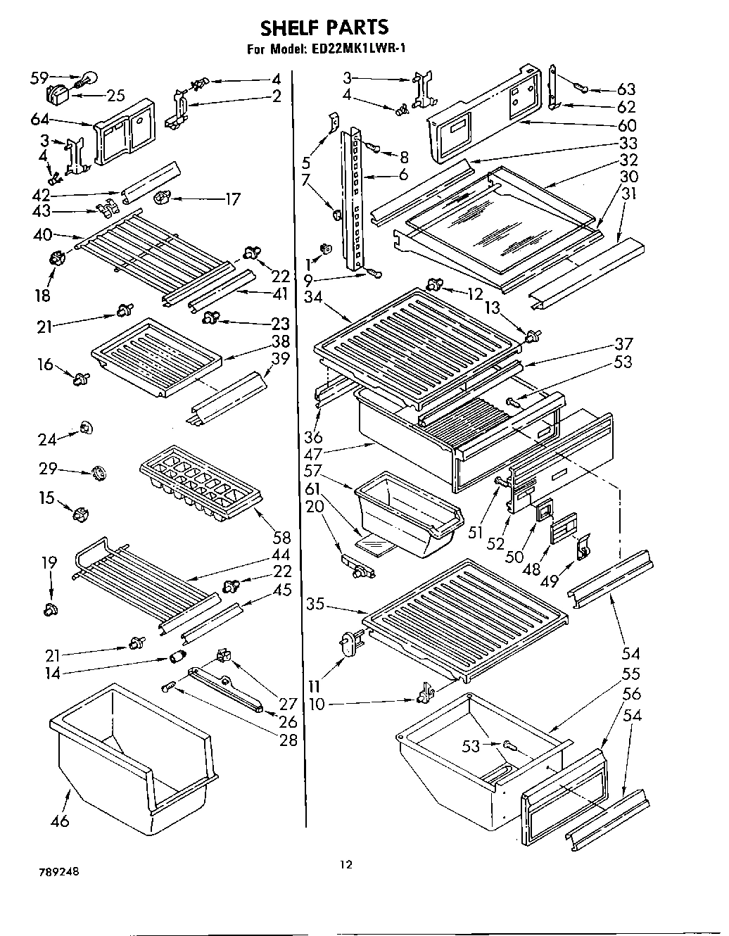 07 - SHELF , LIT/OPTIONAL