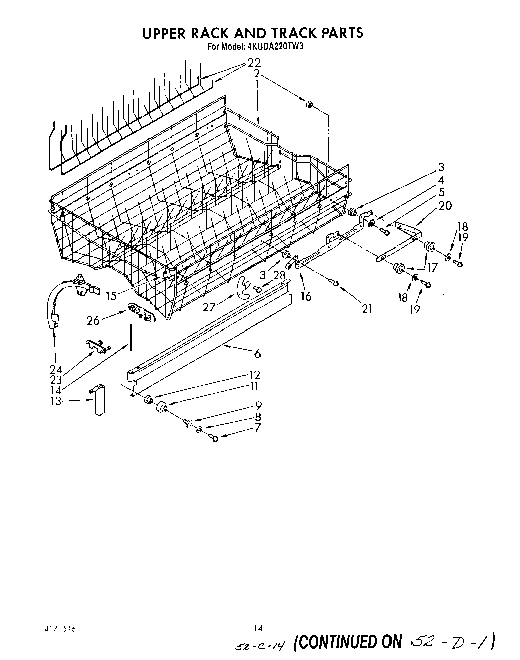 11 - UPPER RACK AND TRACK