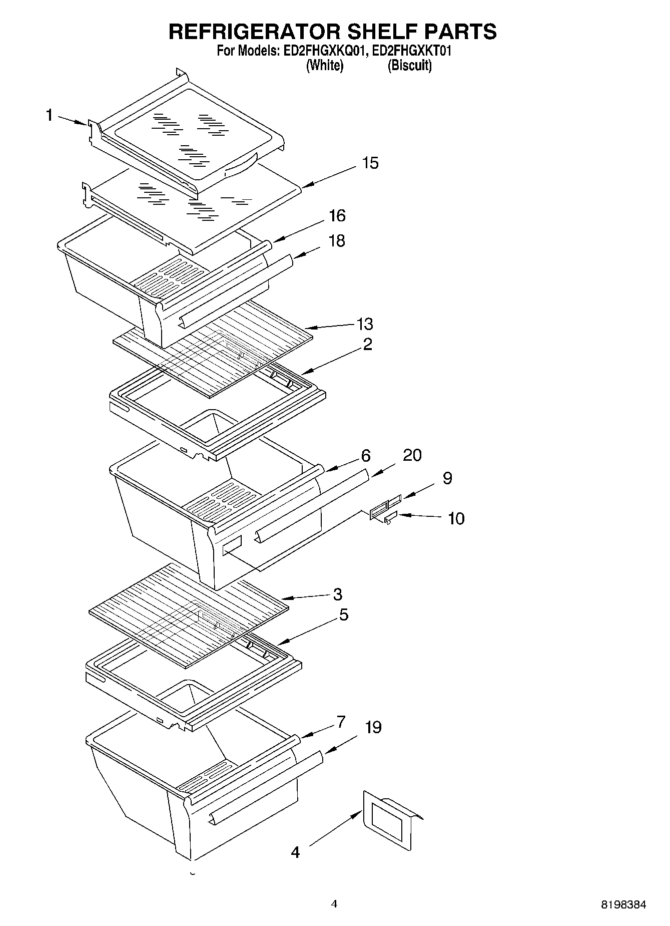 03 - REFRIGERATOR SHELF