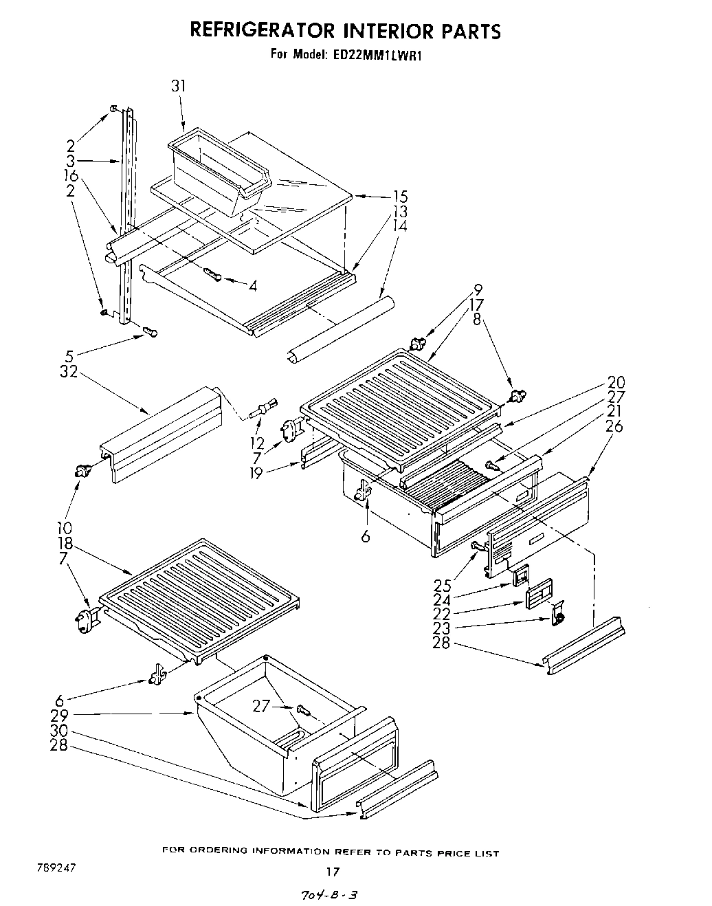 10 - REFRIGERATOR INTERIOR , LIT/OPTIONAL