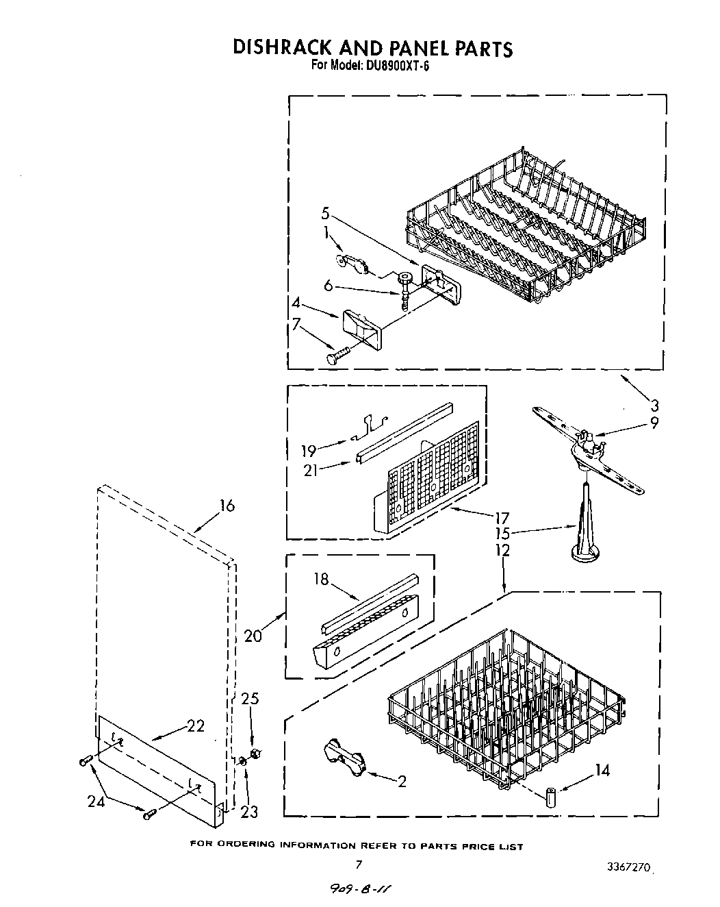05 - DISH RACK AND PANEL