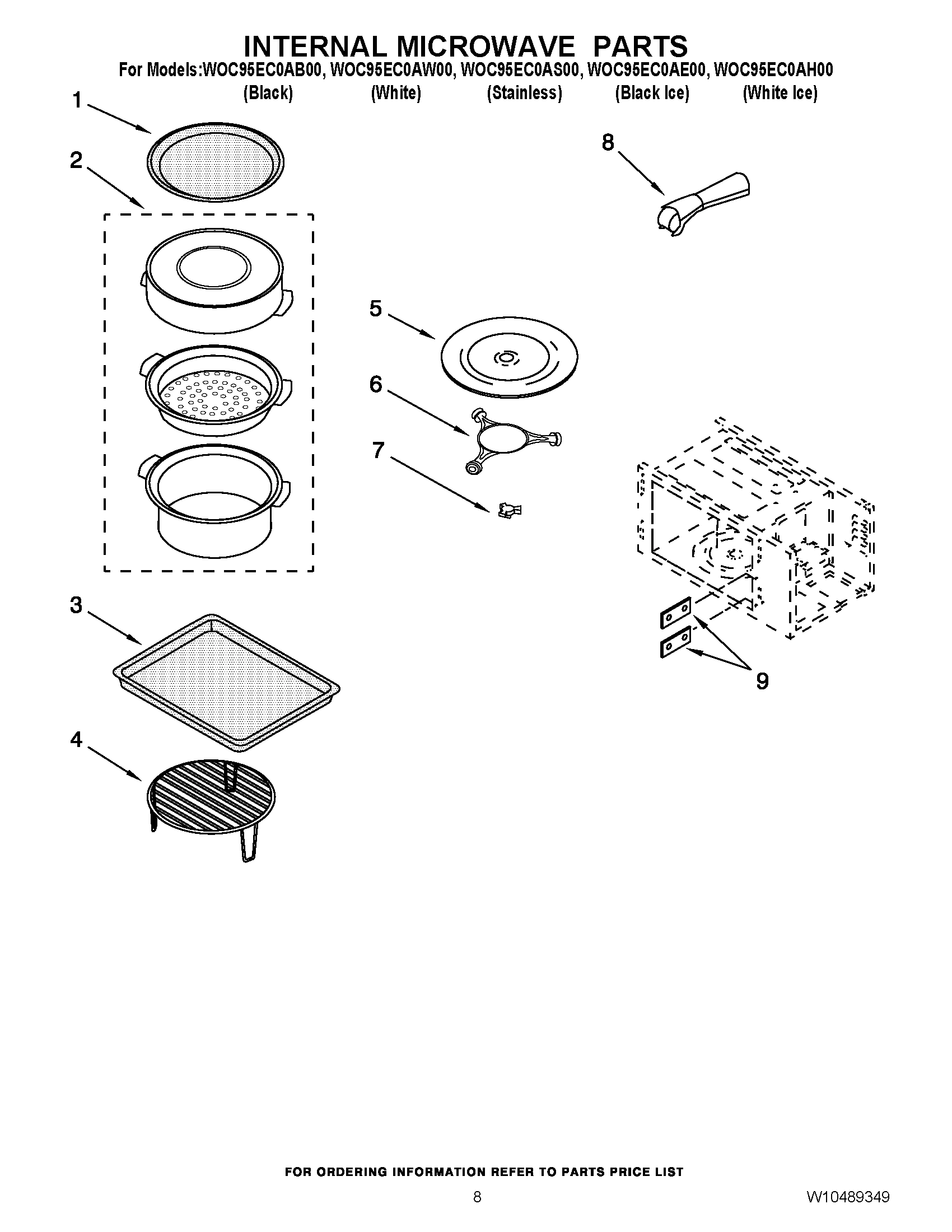 06 - INTERNAL MICROWAVE PARTS