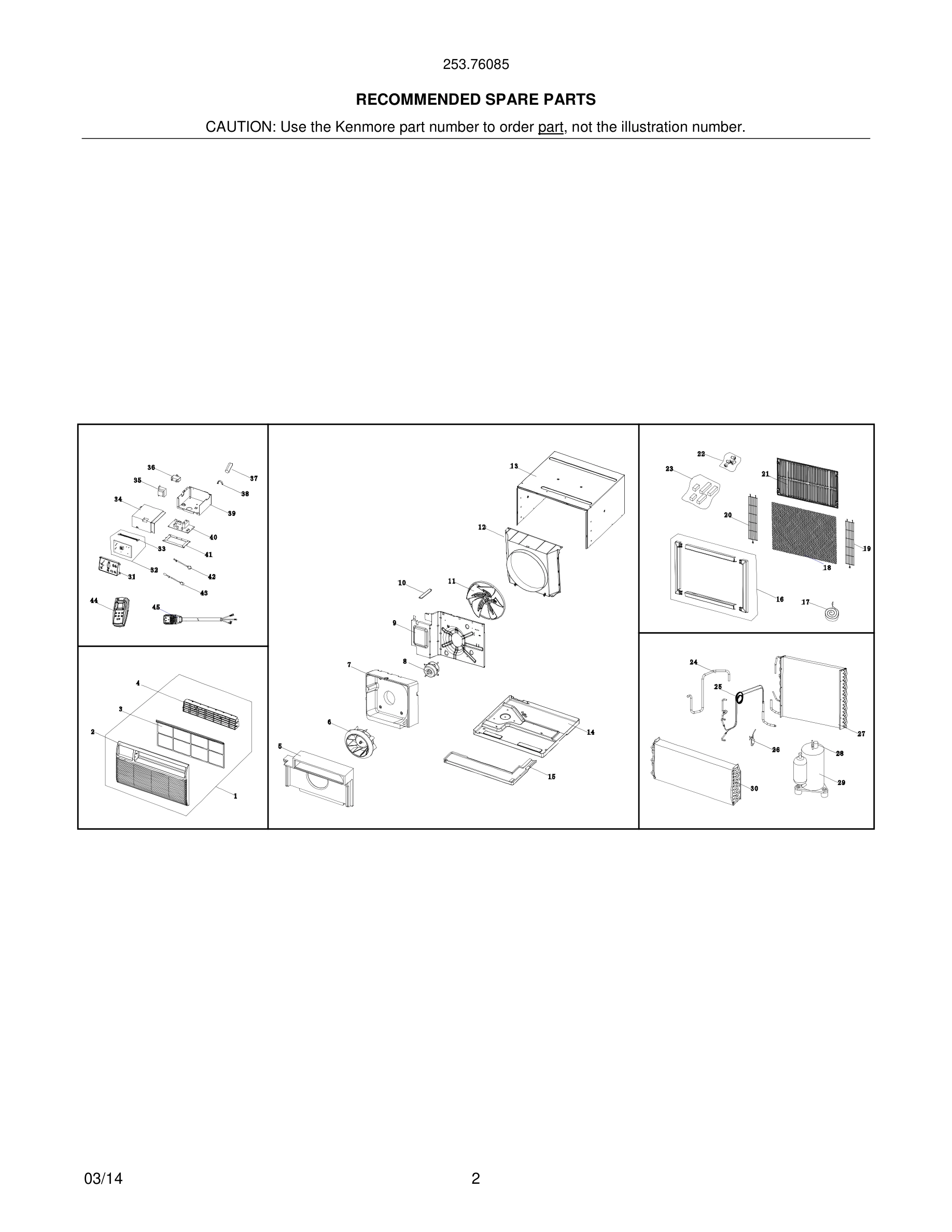 03 - RECOMMENDED SPARE PARTS
