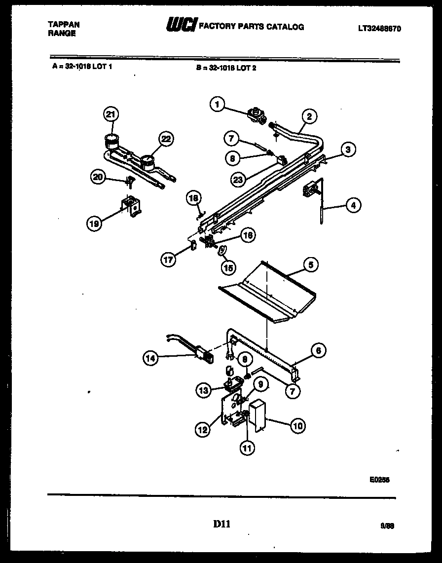 04 - BURNER, MANIFOLD AND GAS CONTROL