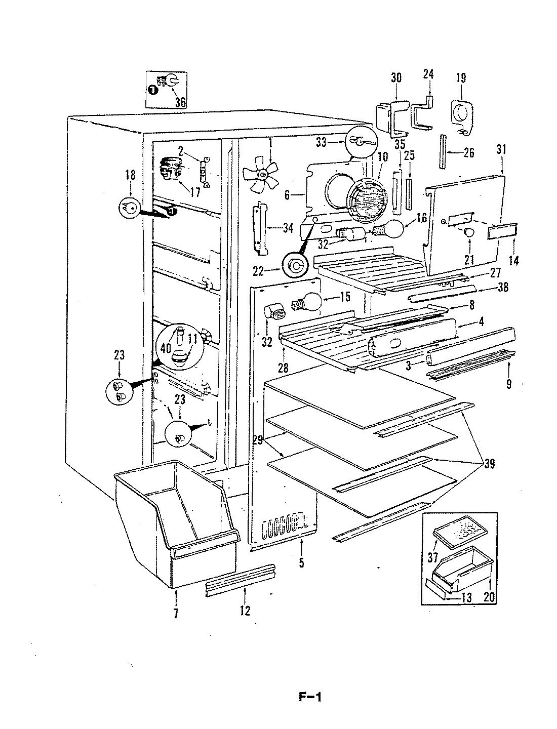 01 - FREEZER COMPARTMENT
