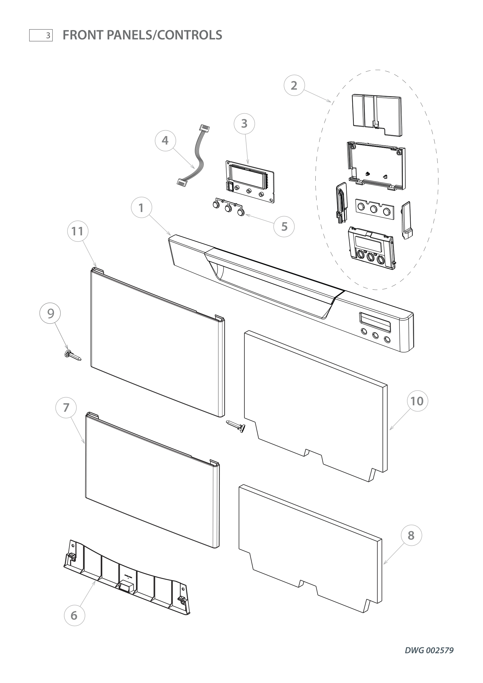 FRONT PANELS/CONTROLS