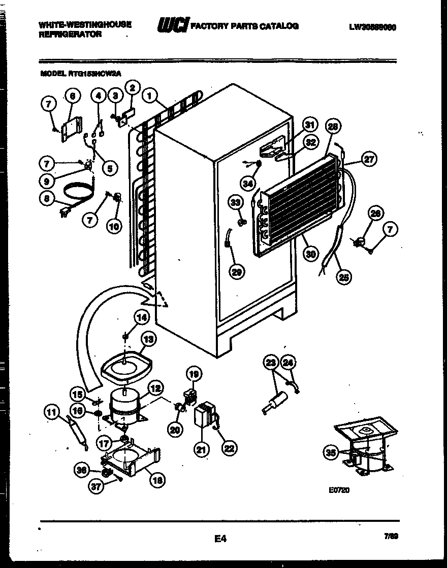 05 - SYSTEM AND AUTOMATIC DEFROST PARTS
