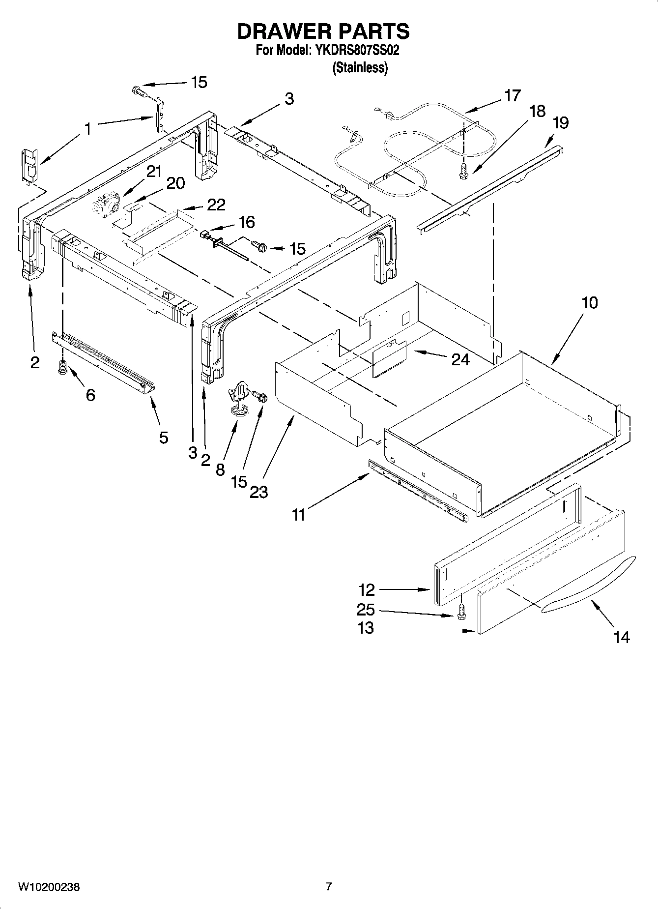04 - DRAWER PARTS