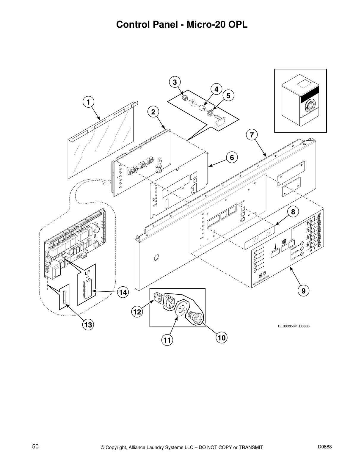 Control Panel - Micro-20 OPL
