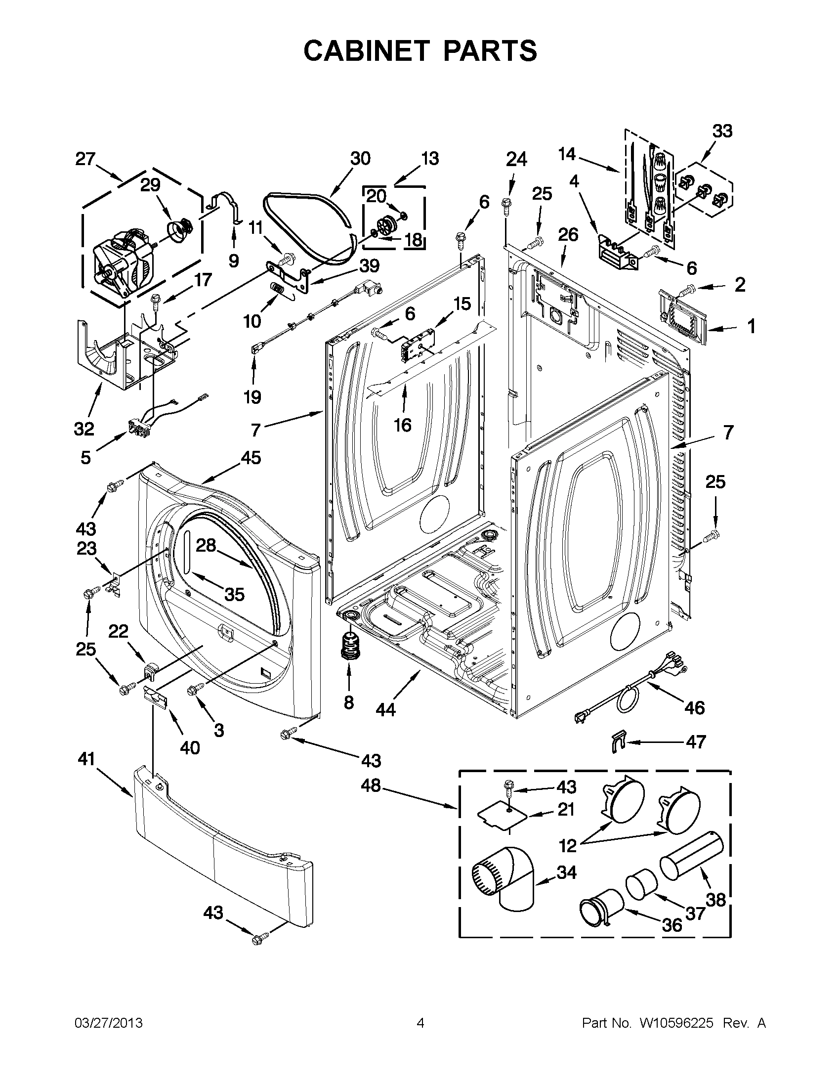02 - CABINET PARTS