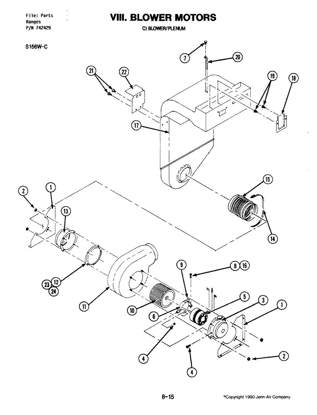 03 - BLOWER MOTOR-BLOWER/PLENUM