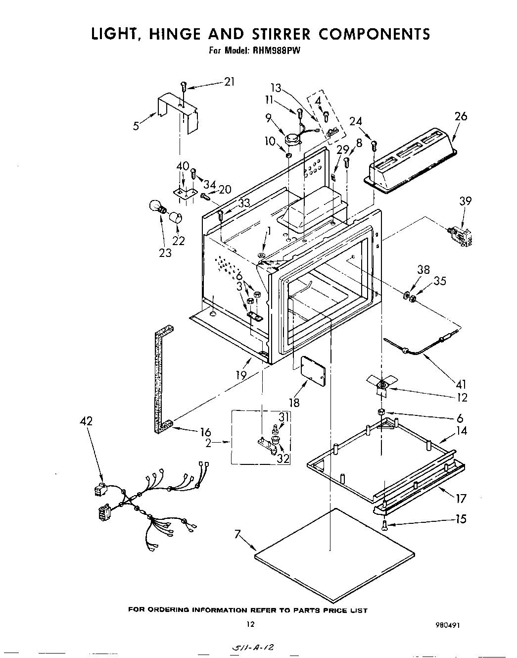 07 - LIGHT, HINGE AND STIRRER