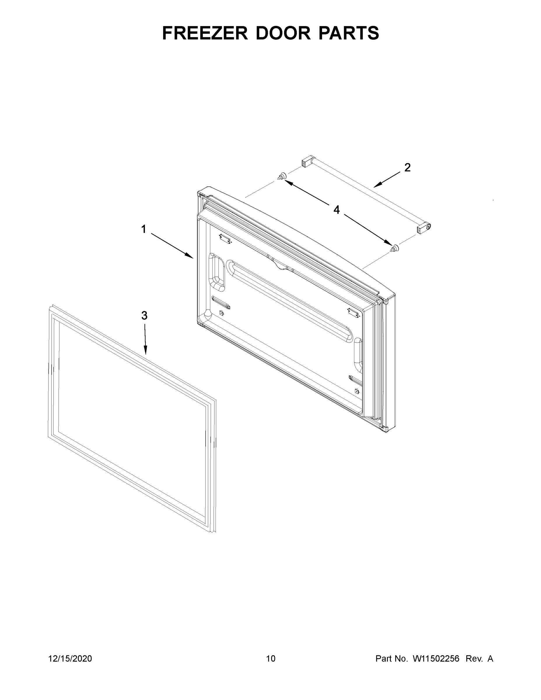 06 - FREEZER DOOR PARTS