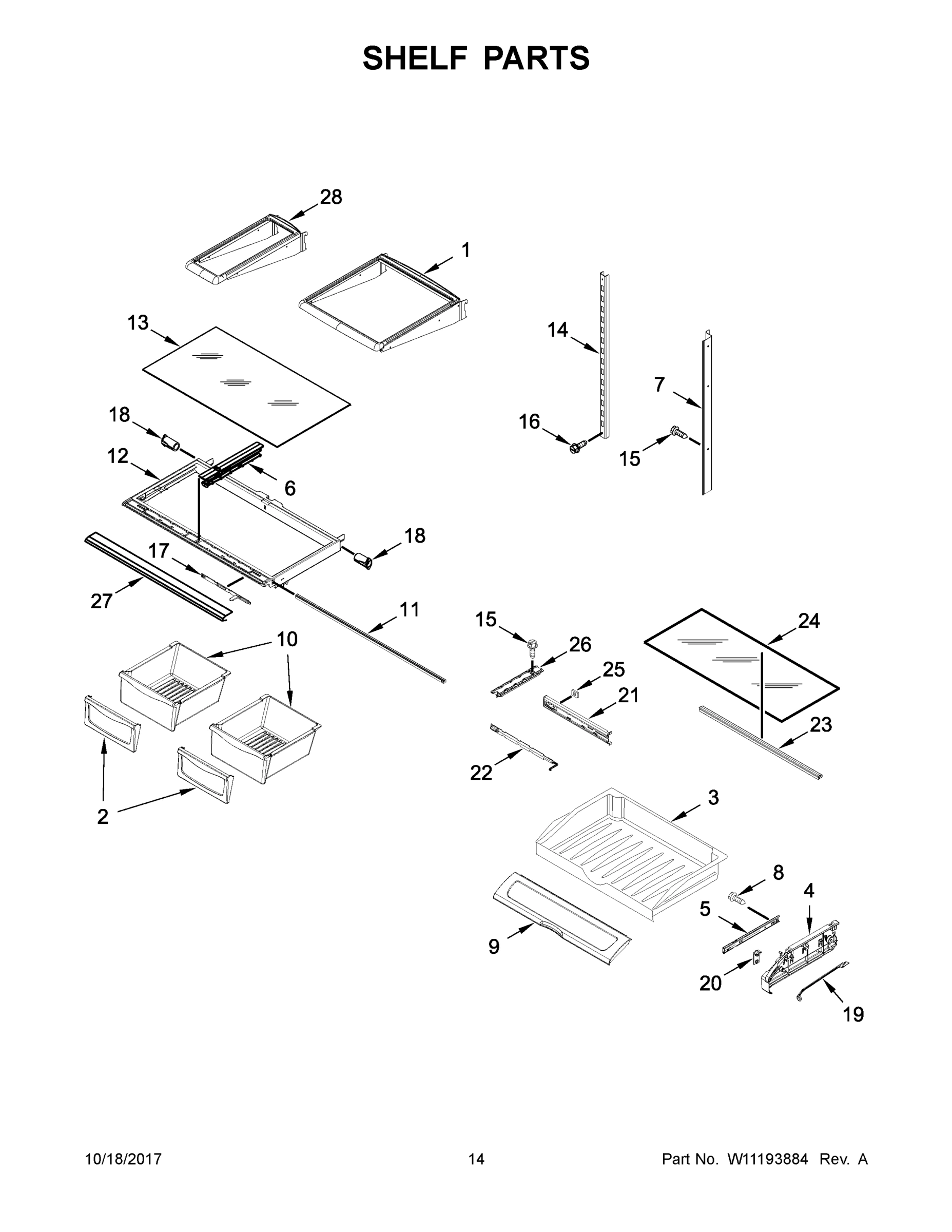 08 - SHELF PARTS