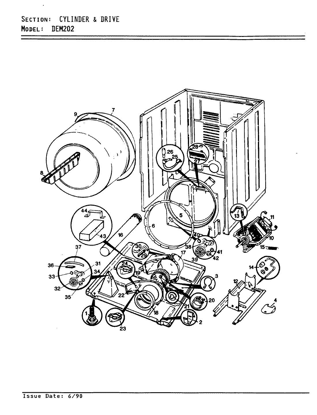 02 - CYLINDER & DRIVE (REV.A-D)
